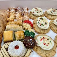 Cookie and pastries sampler tray